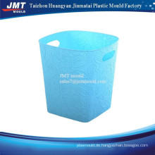 blue stackable plastic container mould